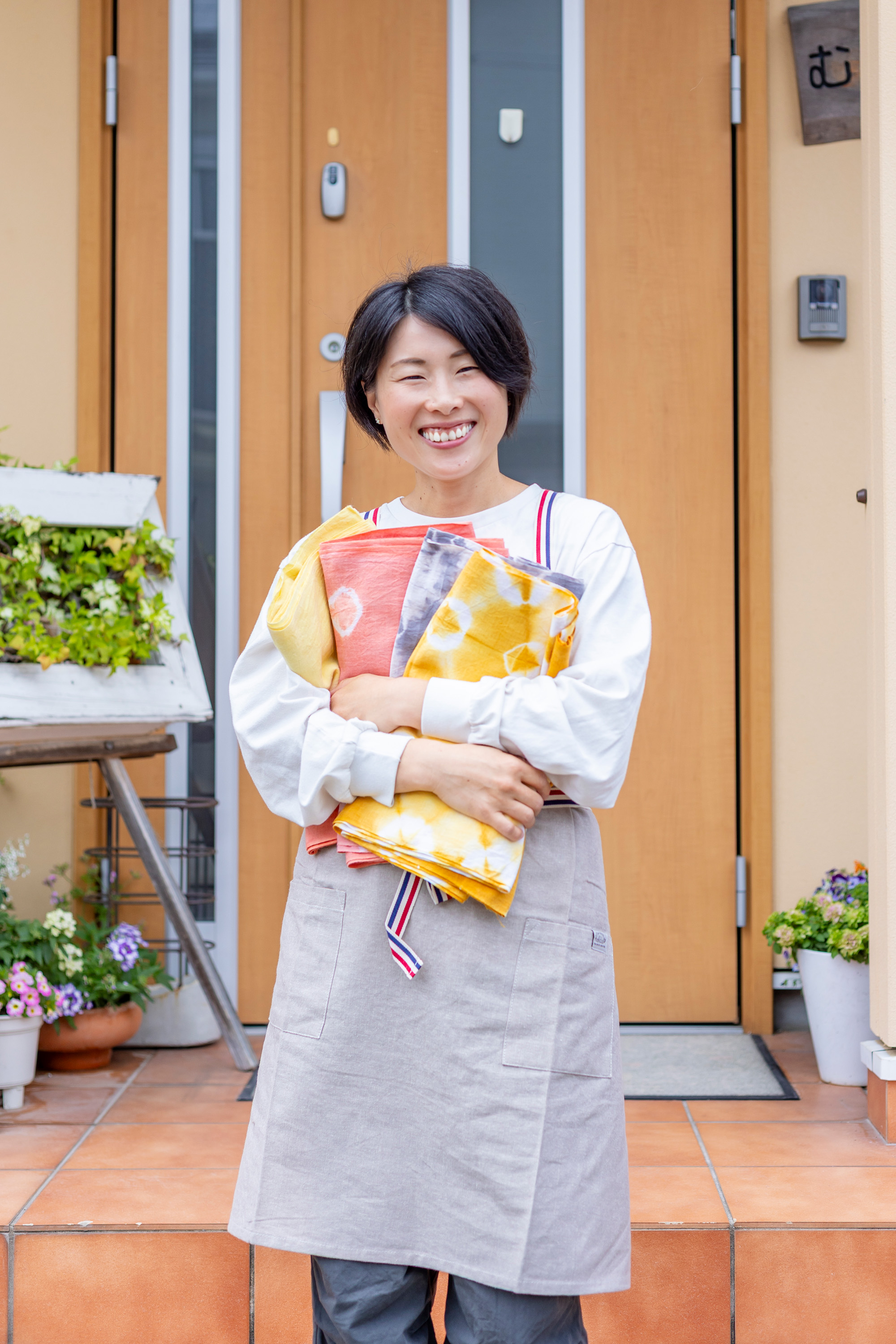 診察している写真