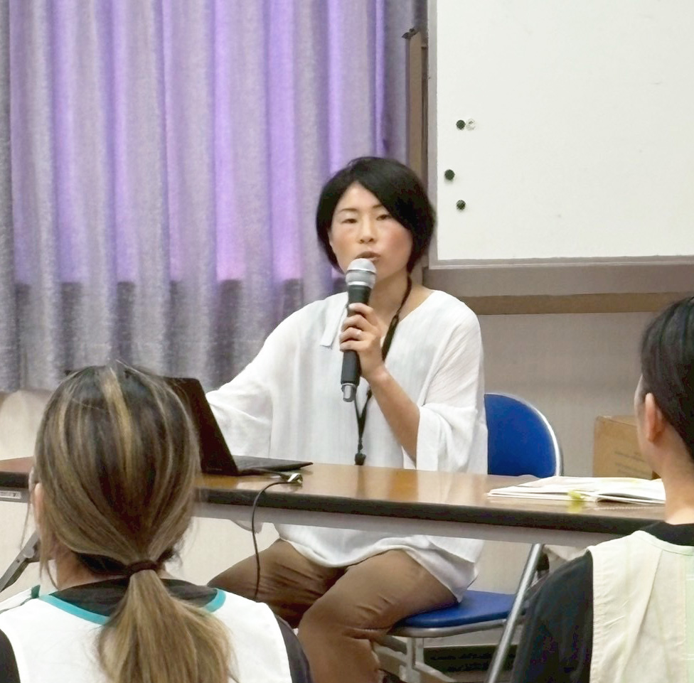 検診している様子